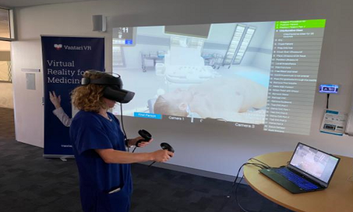 澳大利亚医院正基于VR医疗培训平台Vantari VR开展手术训练