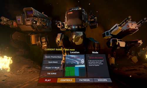 VR机甲战斗游戏Iron Rebellion抢先体验版即将发布