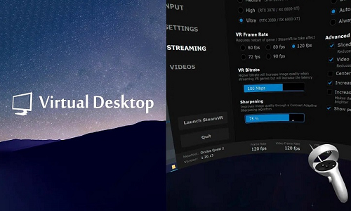 VR桌面应用Virtual Desktop发布全新锐化功能