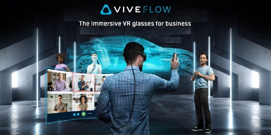 HTC推出其VR眼镜VIVEFlow的商用版本