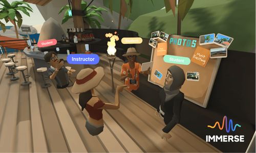VR语言教育应用《Immerse》已登陆Quest2头显