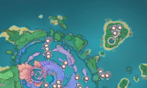 原神3.0珊瑚珍珠在哪里采集-3.0珊瑚珍珠采集路线图